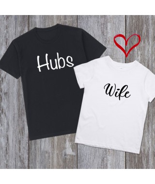 Matching couple shirts for Hubs and Wife!