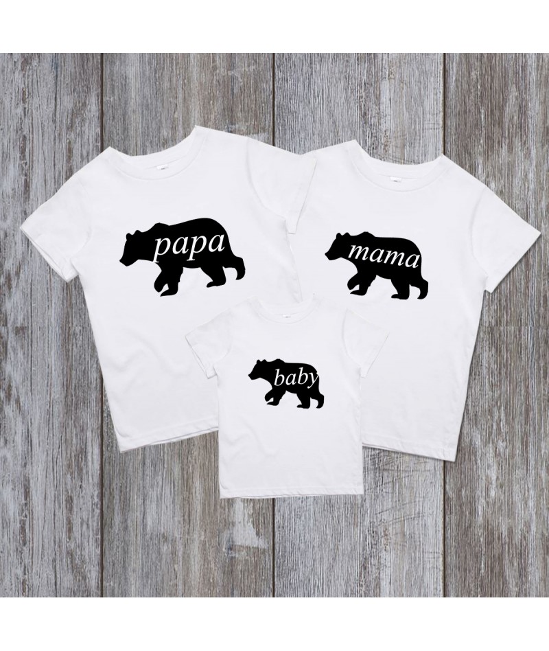 Bear family matching shirts...