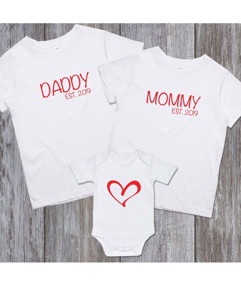 Daddy, Mommy est. (Set of 3)