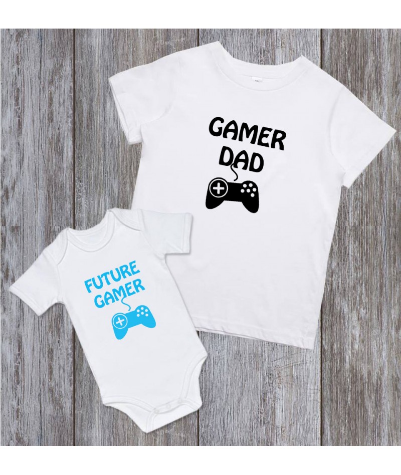 Gamers: Daddy/son (Set of 2)