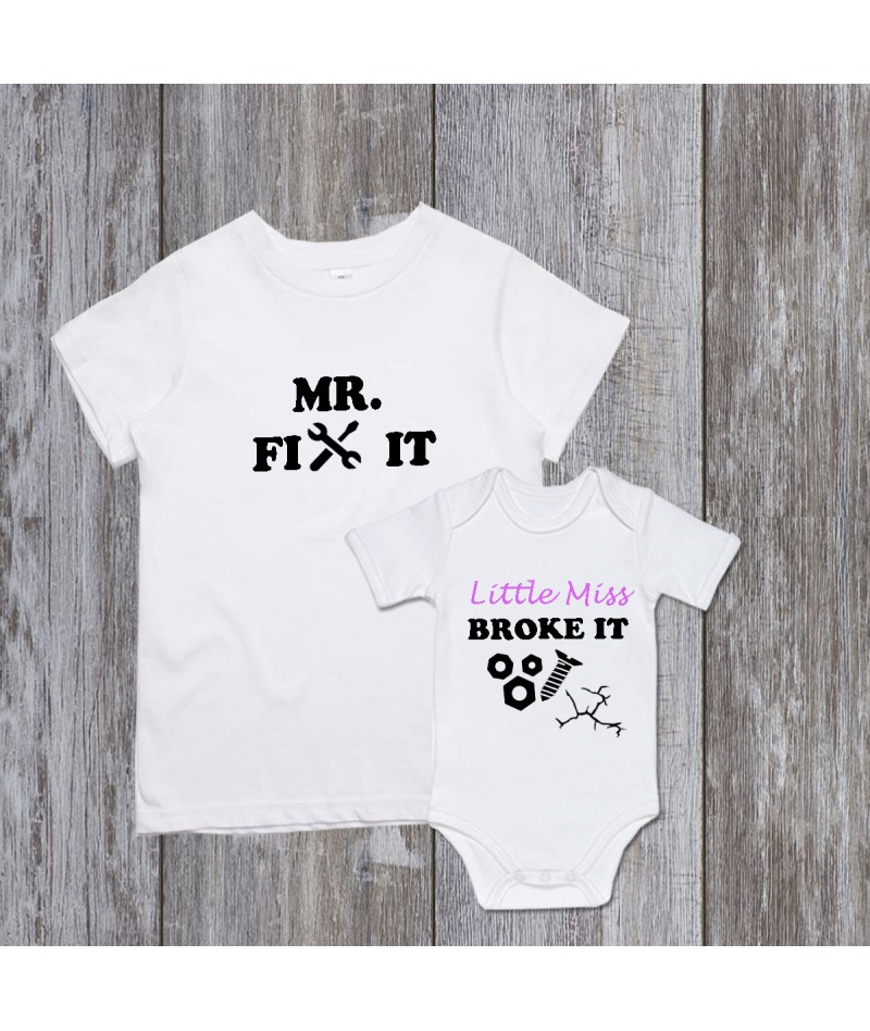 Mr. Fix it and Little Miss...