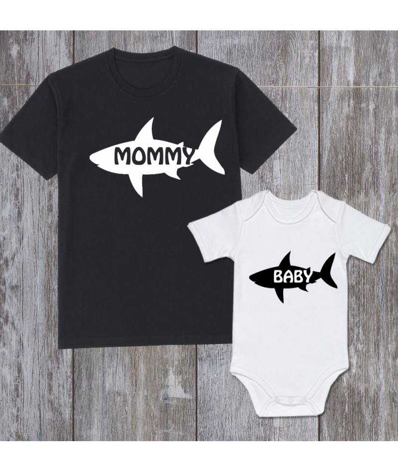 Mommy shark and Baby shark...